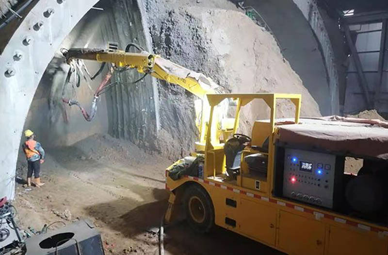 隧道濕噴機(jī)械手施工工藝詳解(圖1)