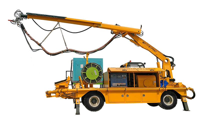 近些年混凝土濕噴臺車在國內(nèi)迅猛發(fā)展的原因以及未來前景(圖1)