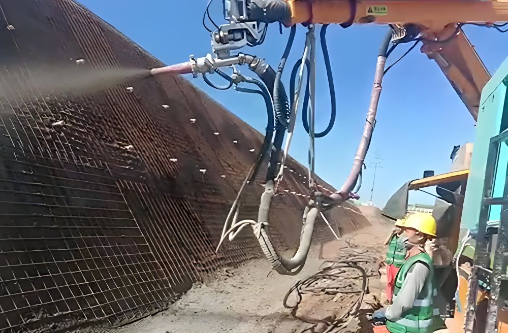 濕噴臺車的優(yōu)勢特點(diǎn)和應(yīng)用領(lǐng)域簡介(圖1)