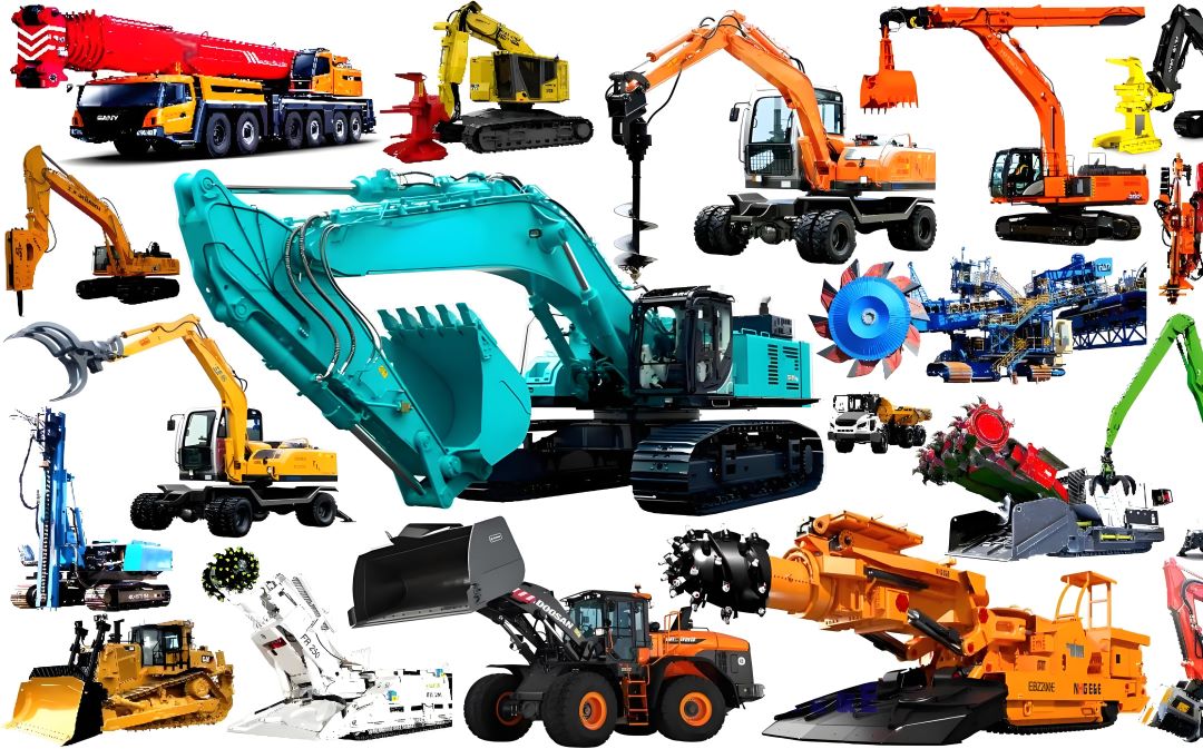 建筑機械有哪些類型？10種常見的建筑機械(圖1)